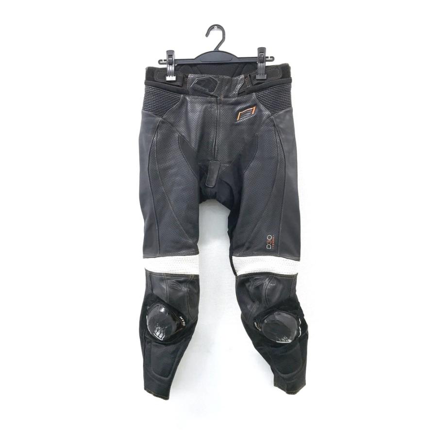 【未使用】HYODレザーパンツHSP011D ST-X D30ブラック&ホワイト HYOD ヒョウドウ HSP001DS ST-X D3O MESH LEATHER PANTS レザー