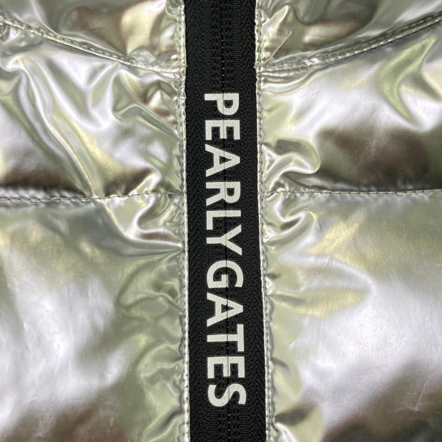 PEARLY GATES パーリーゲイツ 2WAY ダウンジャケット シルバー系 4