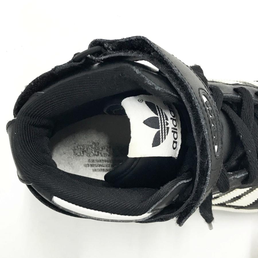 adidas アディダス G19483 FORUM MID ハイカットスニーカー ブラック系 