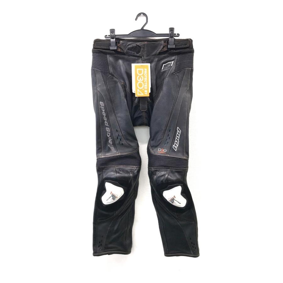 新品】HYOD ヒョウドウ D30 パンチングレザーパンツ ブラック系 M2W