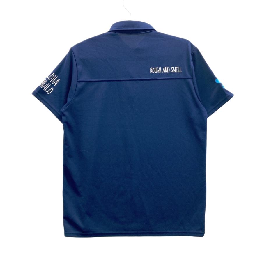 y*a様 rough & swell ネイビー ポロシャツ M 美品　ラフアンド カジュアルゴルフドットコムby PALM SPRINGSにrough&swell［ラフアンド