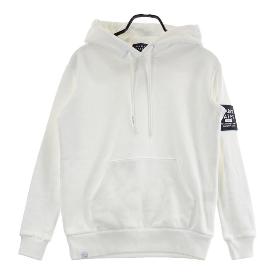PEARLY GATES パーリーゲイツ パーカー ホワイト系 0 ゴルフウェア