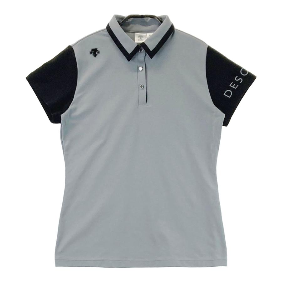 DESCENTE DESCENTE GOLF 半袖ポロシャツ レディース グレー DESCENTE GOLF デサントゴルフ 半袖ポロシャツ グレー系 M ゴルフ