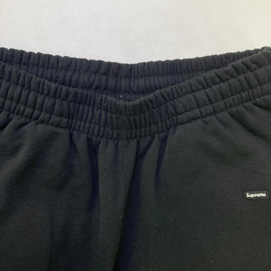 SUPREME シュプリーム 裏起毛 スウェットパンツ Small Box ブラック系