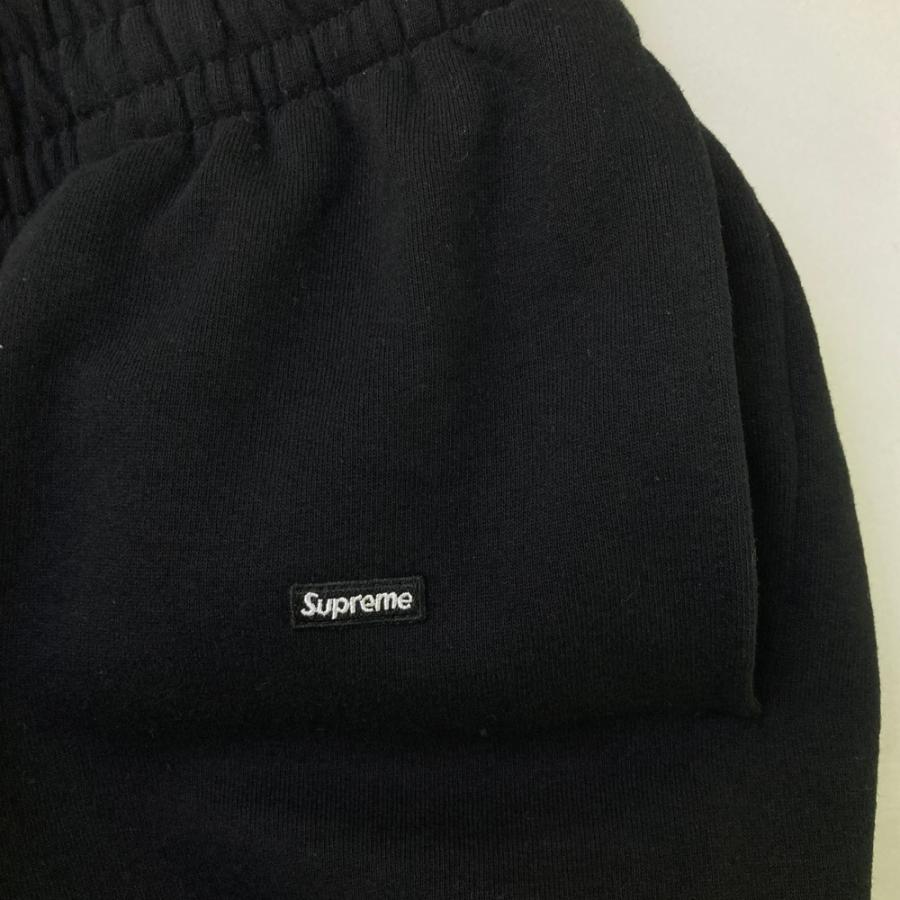 SUPREME シュプリーム 裏起毛 スウェットパンツ Small Box ブラック系
