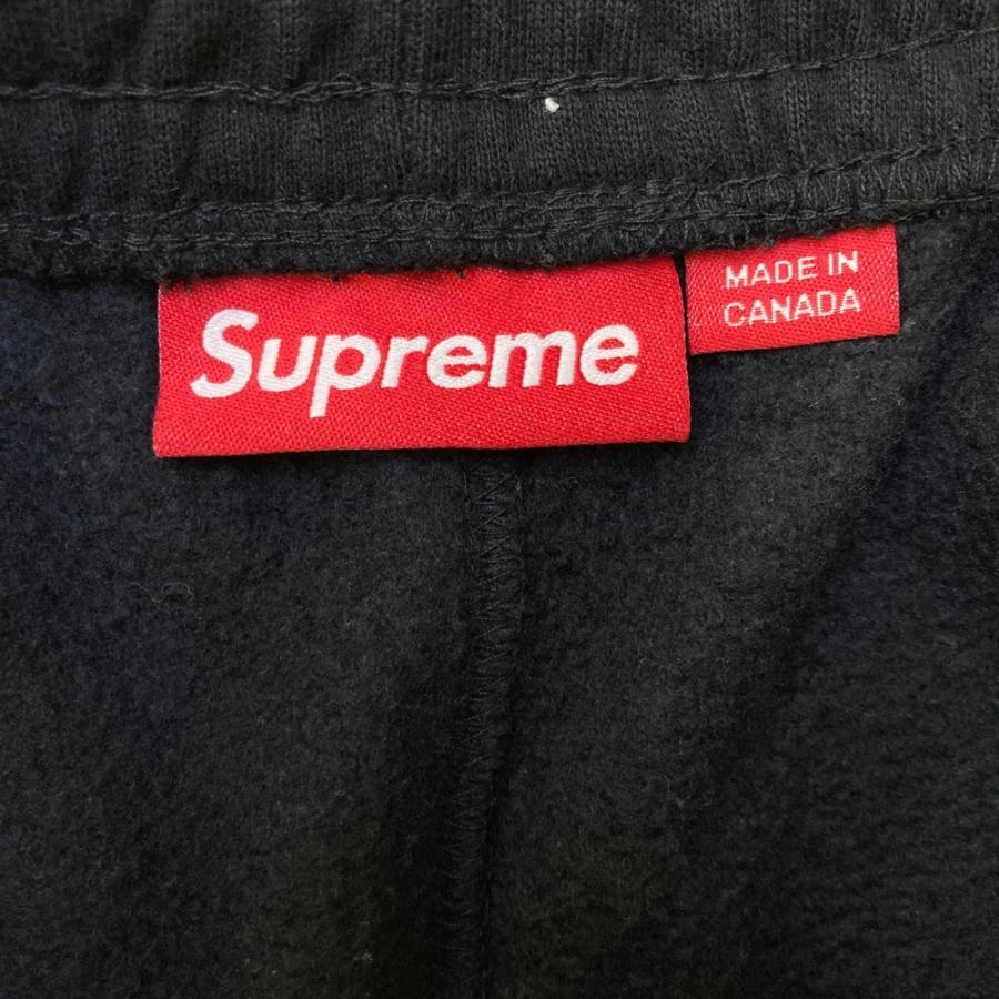 SUPREME シュプリーム 裏起毛 スウェットパンツ Small Box ブラック系