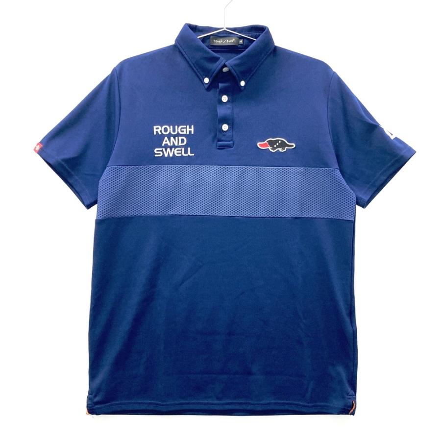 ROUGH&SWELL ラフアンドスウェル 半袖ポロシャツ ボタンダウン
