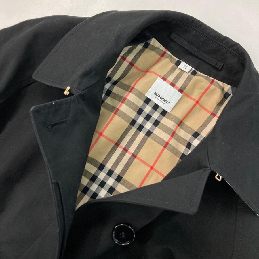 BURBERRY（バーバリー） 8037622 ステンカラーコート ブラック系 UK6