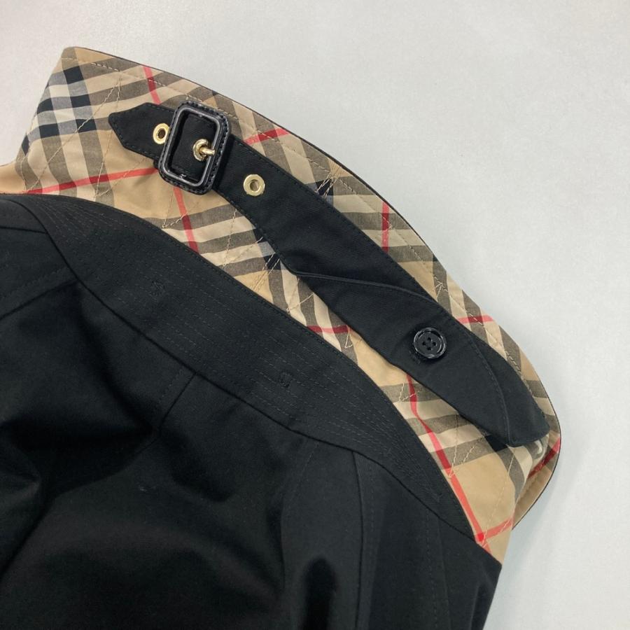 BURBERRY（バーバリー） 8037622 ステンカラーコート ブラック系 UK6