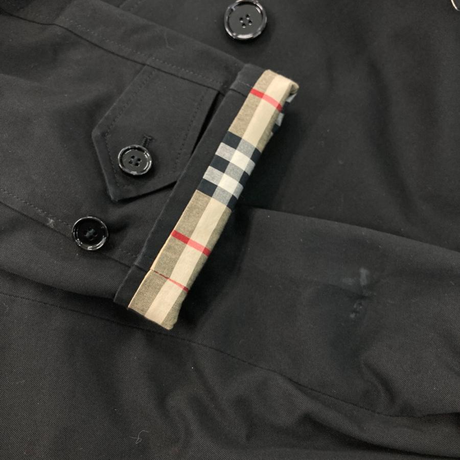 BURBERRY（バーバリー） 8037622 ステンカラーコート ブラック系 UK6