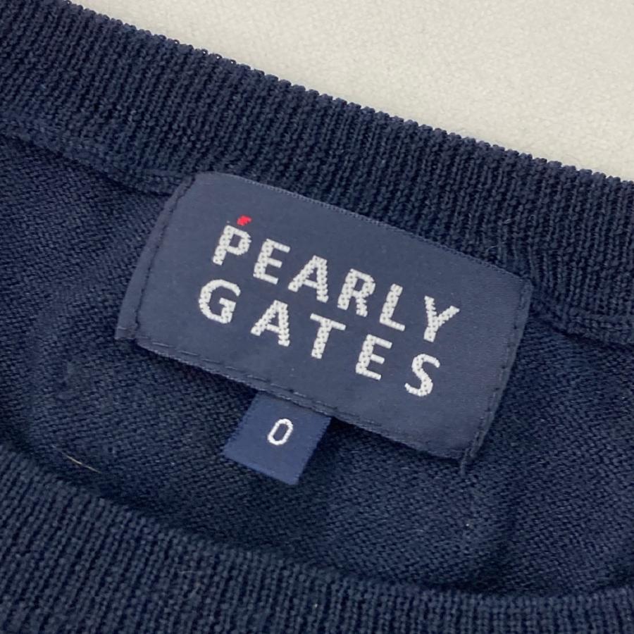 PEARLY GATES パーリーゲイツ ニットセーター ネイビー系 0 ゴルフ