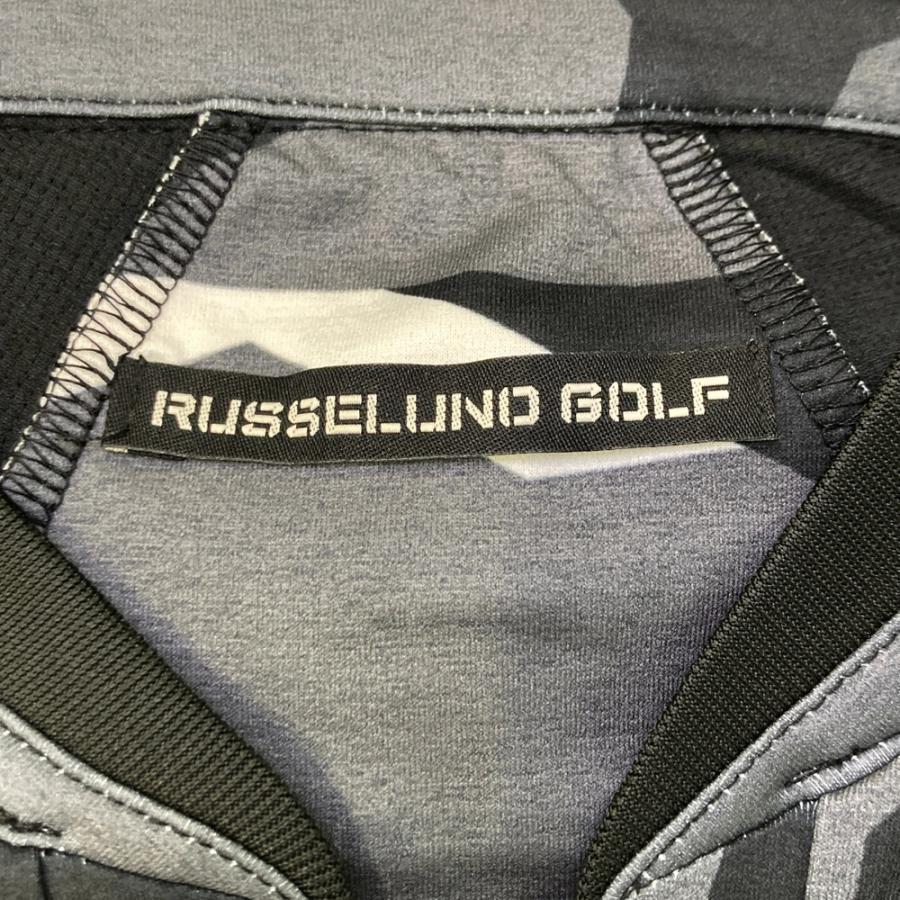 Russeluno（ラッセルノ） 【美品】RUSSELUNO サイドロゴ 長袖ジップ