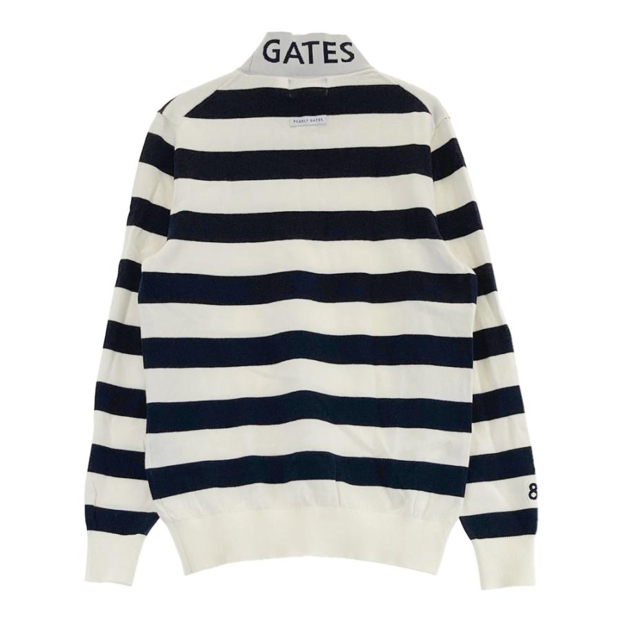 PEARLY GATES パーリーゲイツ インナー付ニットセーター ウール混