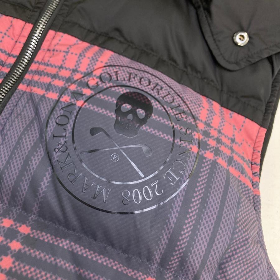 MARK&LONA マークアンドロナ 2024年 2WAY ダウンベスト レッド系 48