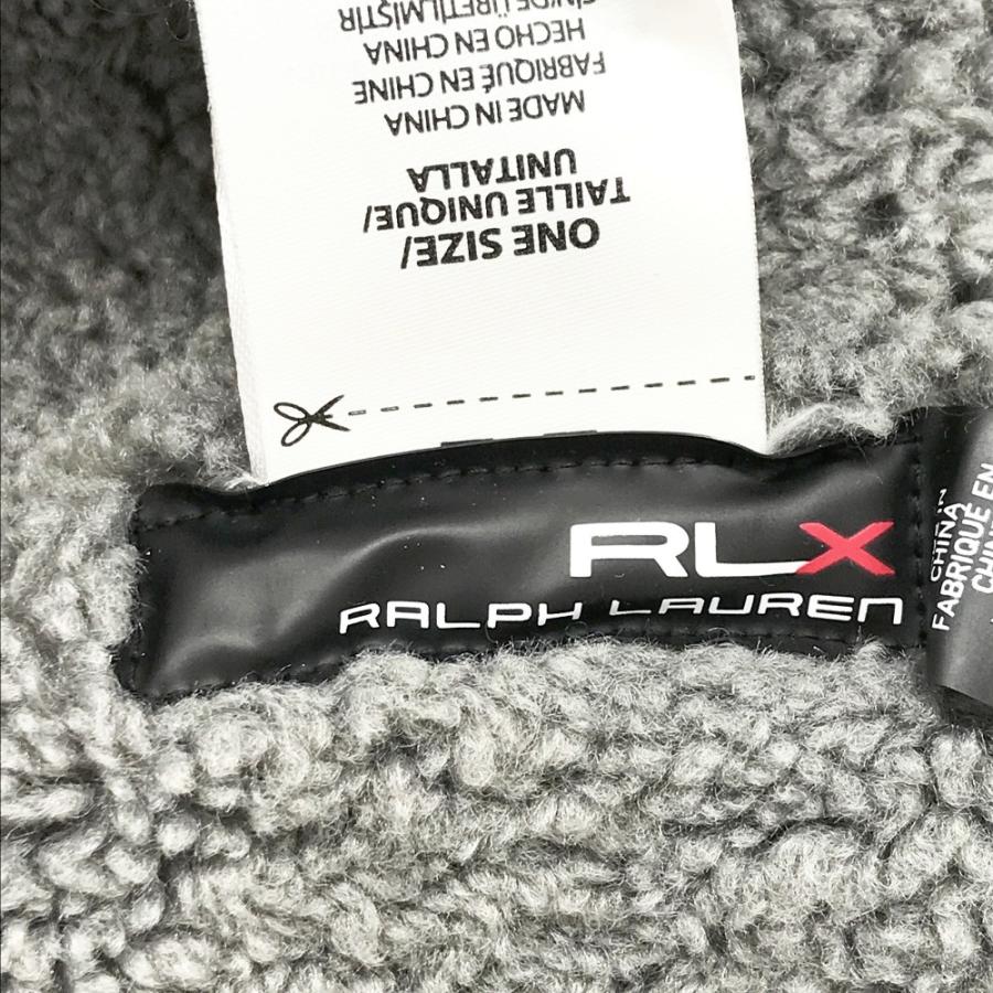 RLX ラルフローレン ボア ネックウォーマー グレー系 ONE SIZE ゴルフ
