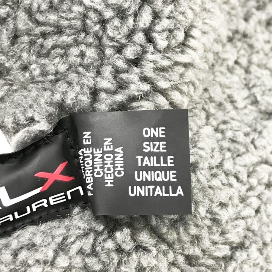 RLX ラルフローレン  ボア ネックウォーマー  グレー系 ONE SIZE [240101555989] ゴルフウェア ストスト RLX ラルフローレン ボア ネックウォーマー グレー系 ONE SIZE ゴルフ