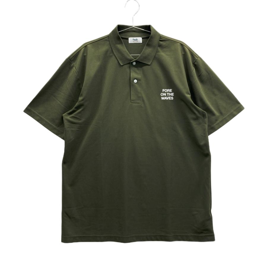 PACIFIC GOLF CLUB パシフィック ゴルフクラブ 半袖ポロシャツ カーキ