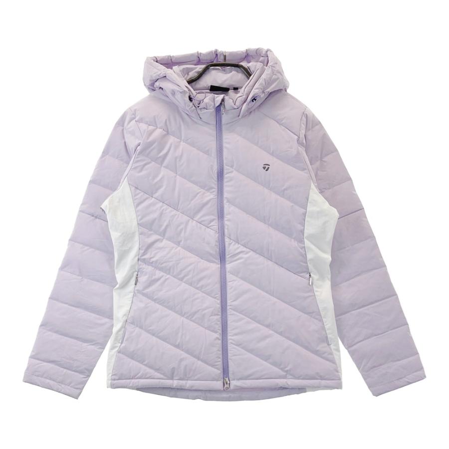 TaylorMade フード付き　ダウン　ジャケット TAYLOR MADE テーラーメイド フード付 裏起毛 ダウン ジップジャケット