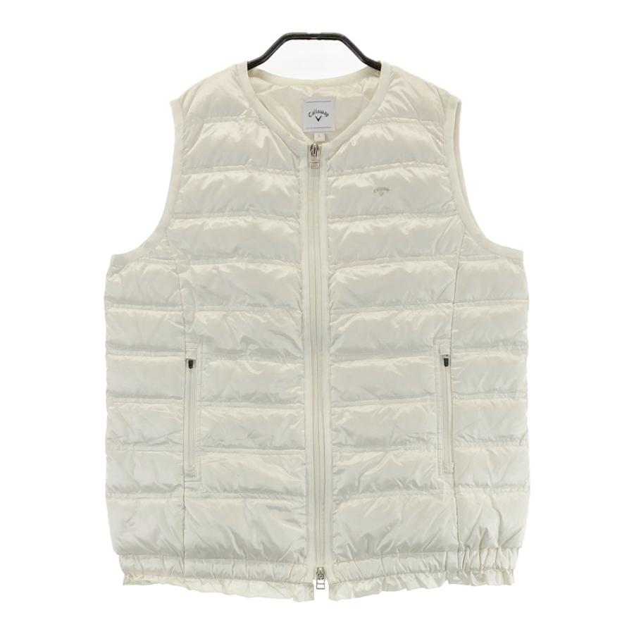 CALLAWAY SELECT キャロウェイ セレクト ダウン ジップベスト ホワイト