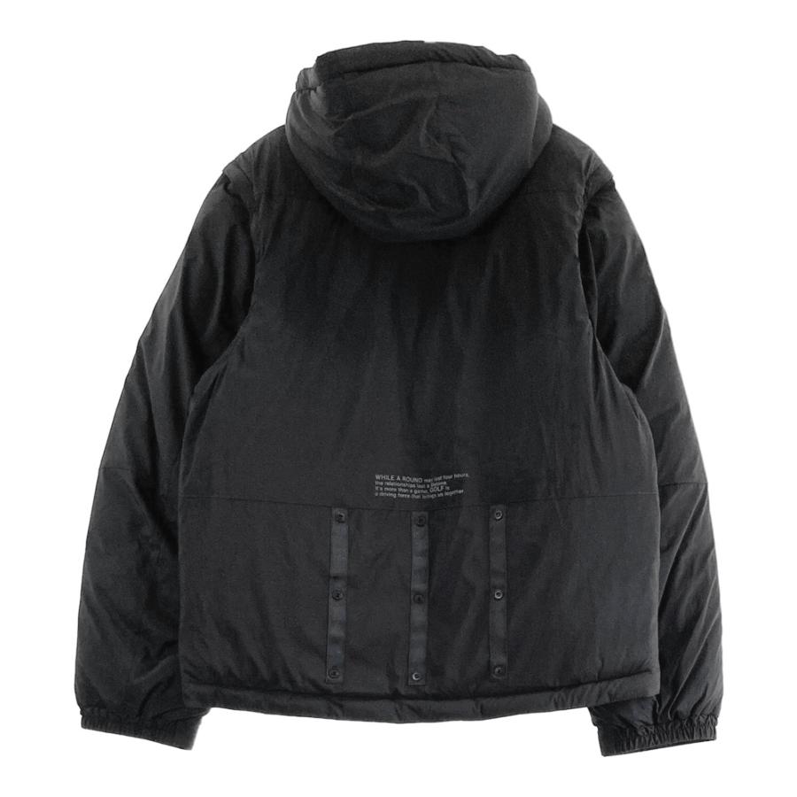 テーラーメイド　キルティングジャケット　中綿　冬　ゴルフ　メンズ　アウター　XL TAYLOR MADE テーラーメイド ×UNITED ARROWS 2023年モデル 2WAY フード