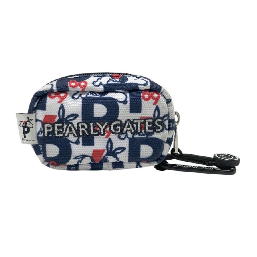 PEARLY GATES パーリーゲイツ ×PEANUTS ボールポーチ スヌーピー