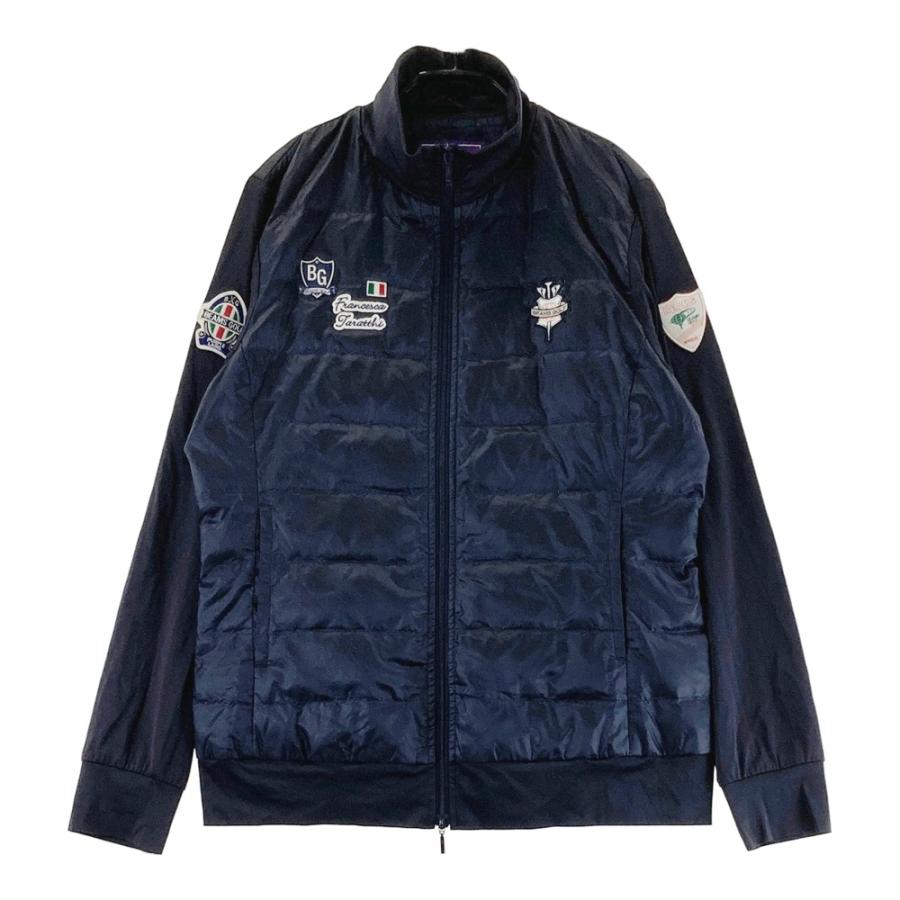 BEAMS GOLF ビームスゴルフ ダウンジャケット ネイビー系 L ゴルフ