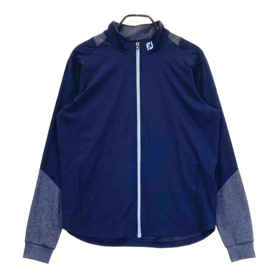 FOOT JOY フットジョイ ジップジャケット ネイビー系 L ゴルフウェア