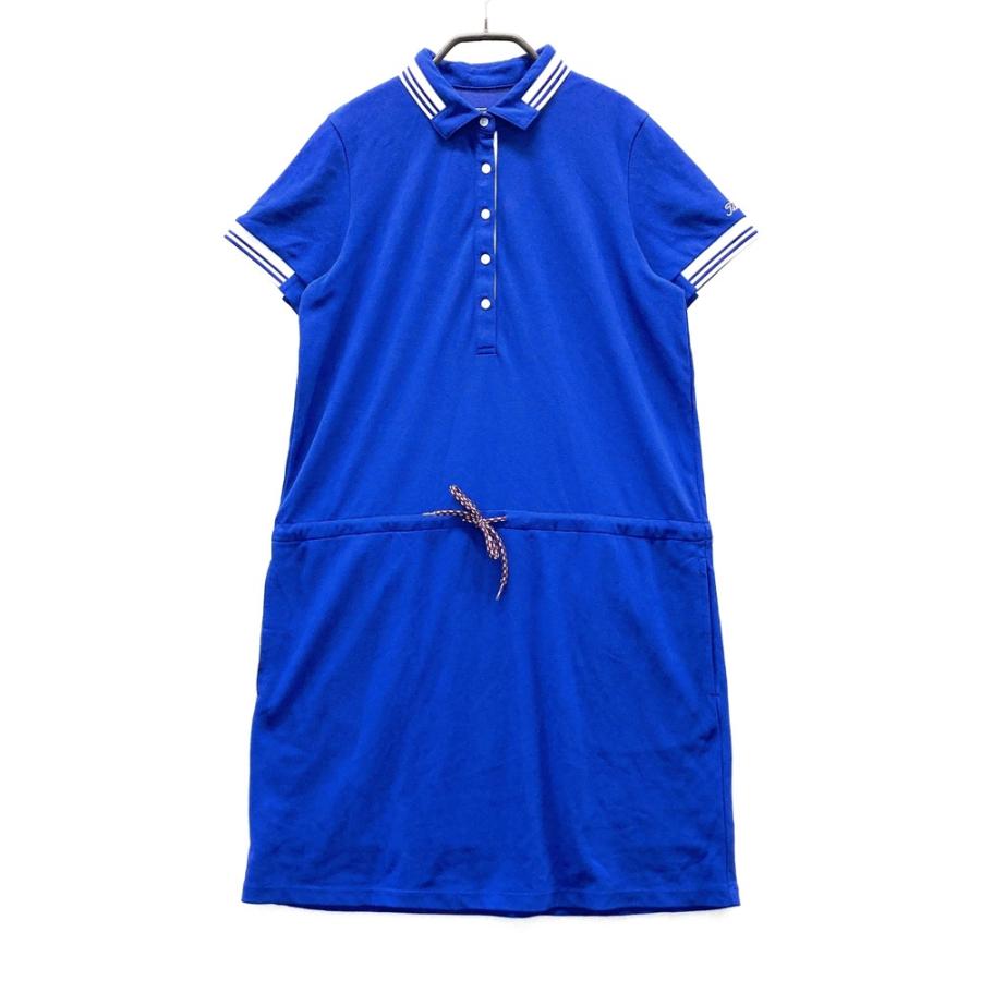 TITLEIST タイトリスト 半袖ワンピース ブルー系 L ゴルフウェア