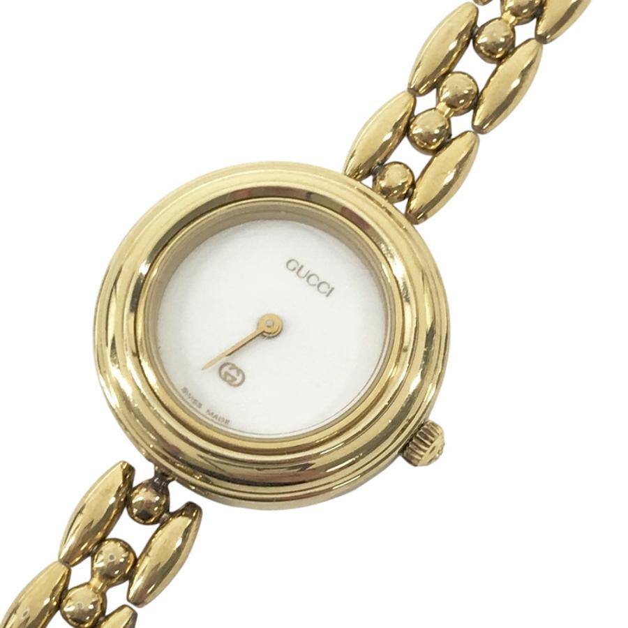 GUCCI グッチ 腕時計 チェンジベゼル クォーツ ゴールド系 : ブランド