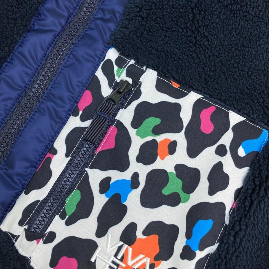 新品】VIVA HEART ビバハート ボア切替 裏地付き長袖ジャケット