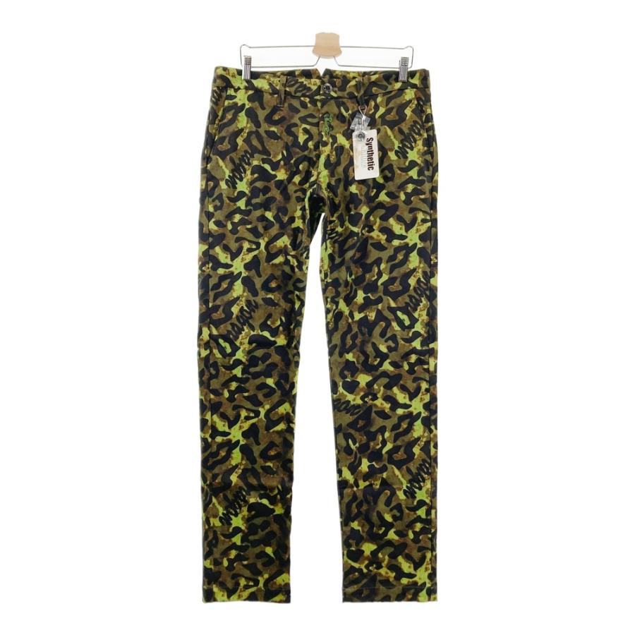 新品】DANCE WITH DRAGON ダンスウィズドラゴン ロングパンツ 総柄