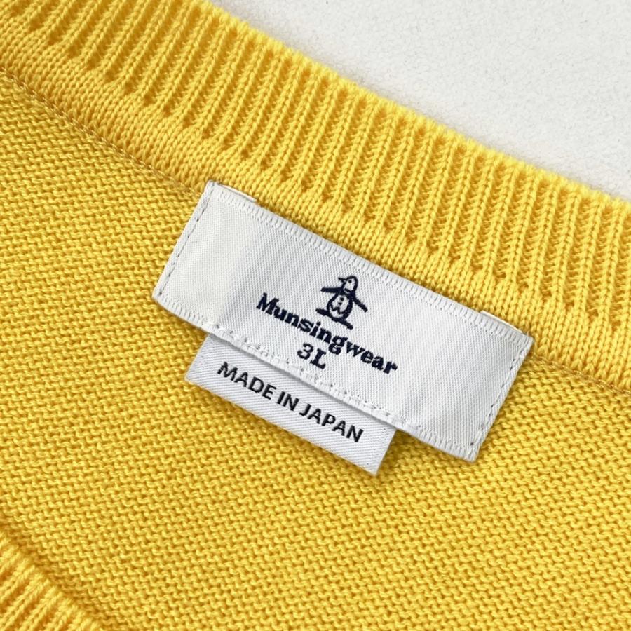 Munsingwear（マンシングウェア） 2024年モデル 長袖 ニットセーター