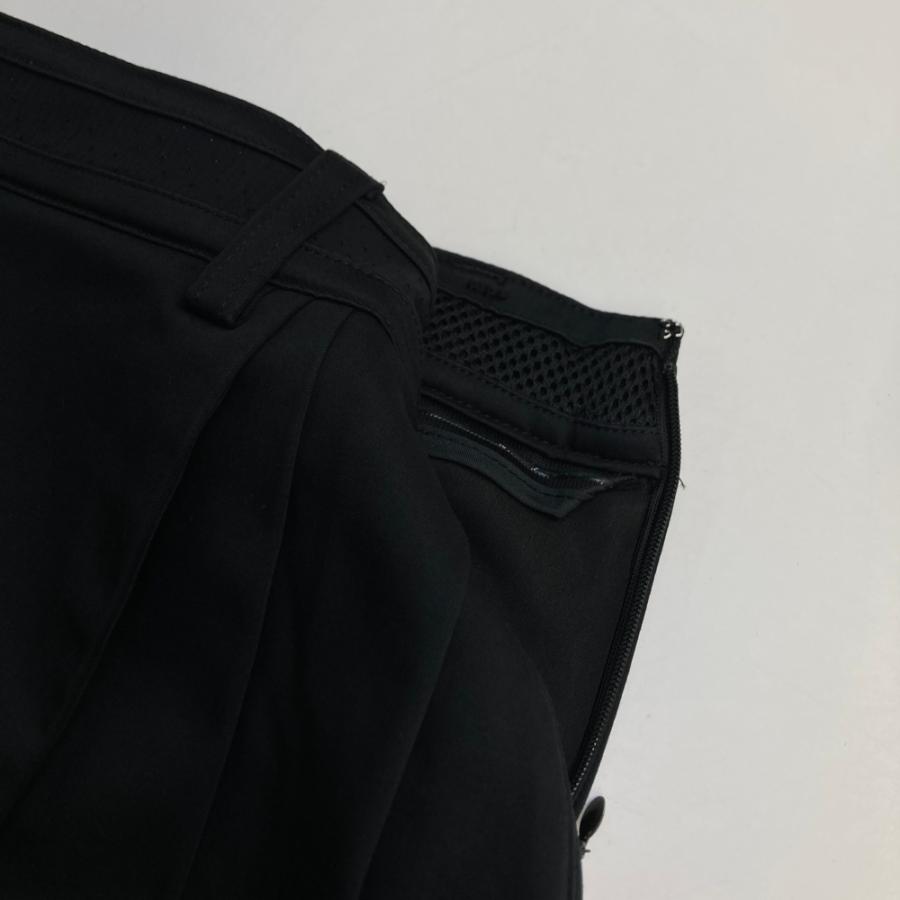 TAYLOR MADE テーラーメイド インナー付 プリーツスカート ブラック系