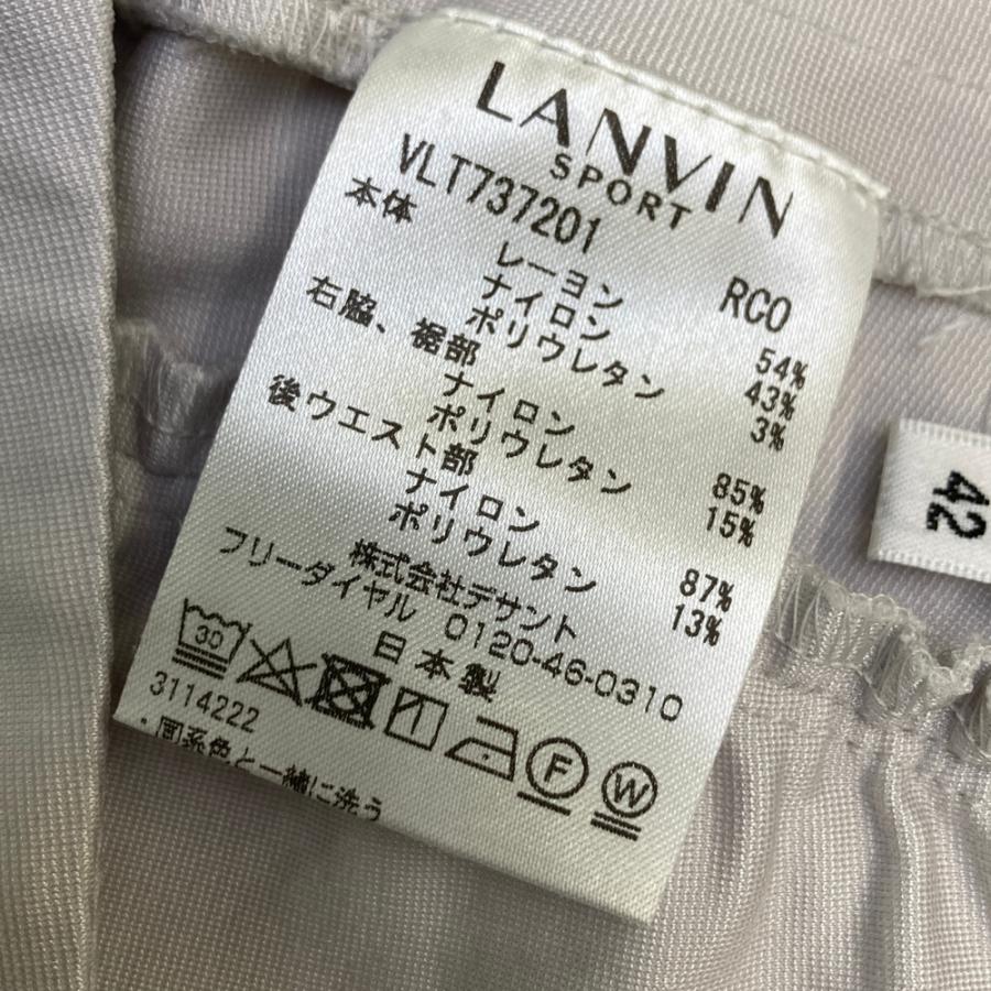 未使用品 レディース ランバンスポール LANVIN SPORT ショートパンツ