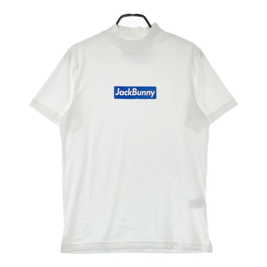 JACK BUNNY ジャックバニー モックネック半袖Tシャツ ホワイト系 5