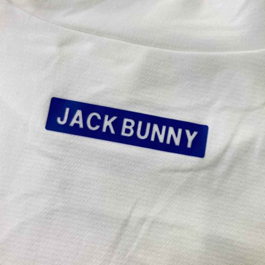 JACK BUNNY ジャックバニー モックネック半袖Tシャツ ホワイト系 5