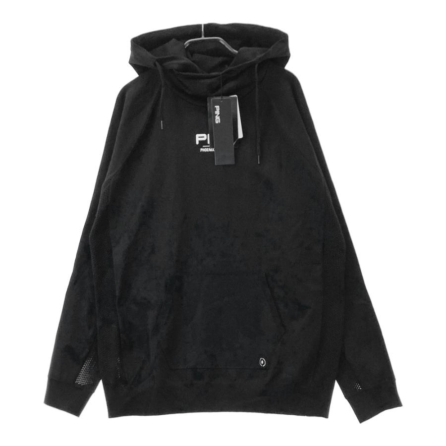 PING ピン 2023年モデル 長袖ニットパーカー ブラック系 LL ゴルフ