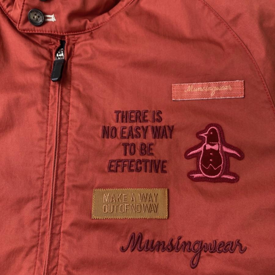 MUNSING WEAR マンシングウェア ジップジャケット オレンジ系 LL