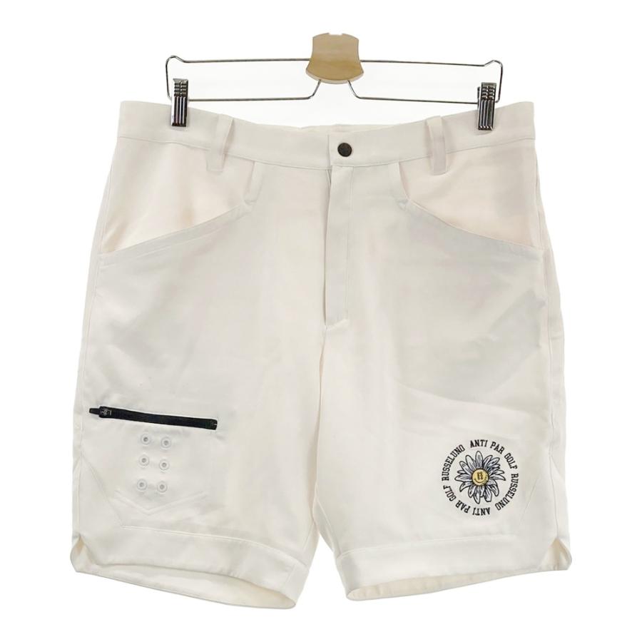 RUSSELUNO ラッセルノ 2025年モデル ストレッチ ハーフパンツ ホワイト