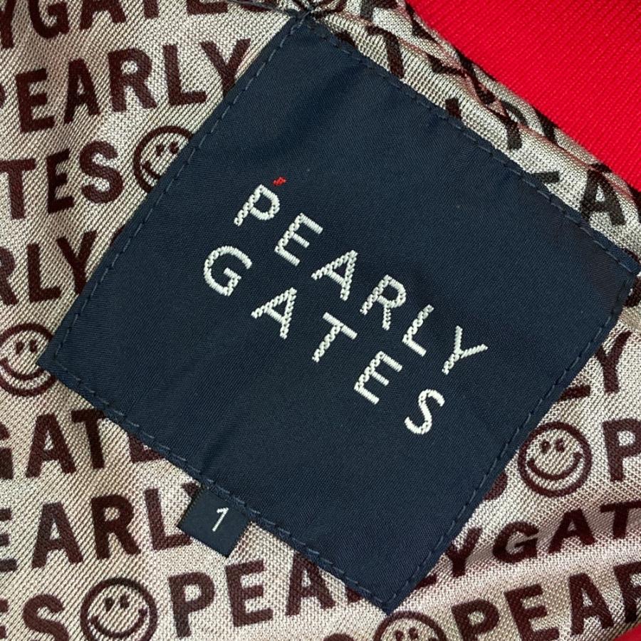 PEARLY GATES（パーリーゲイツ） 蓄熱ジップジャケット 総柄 ピンク系