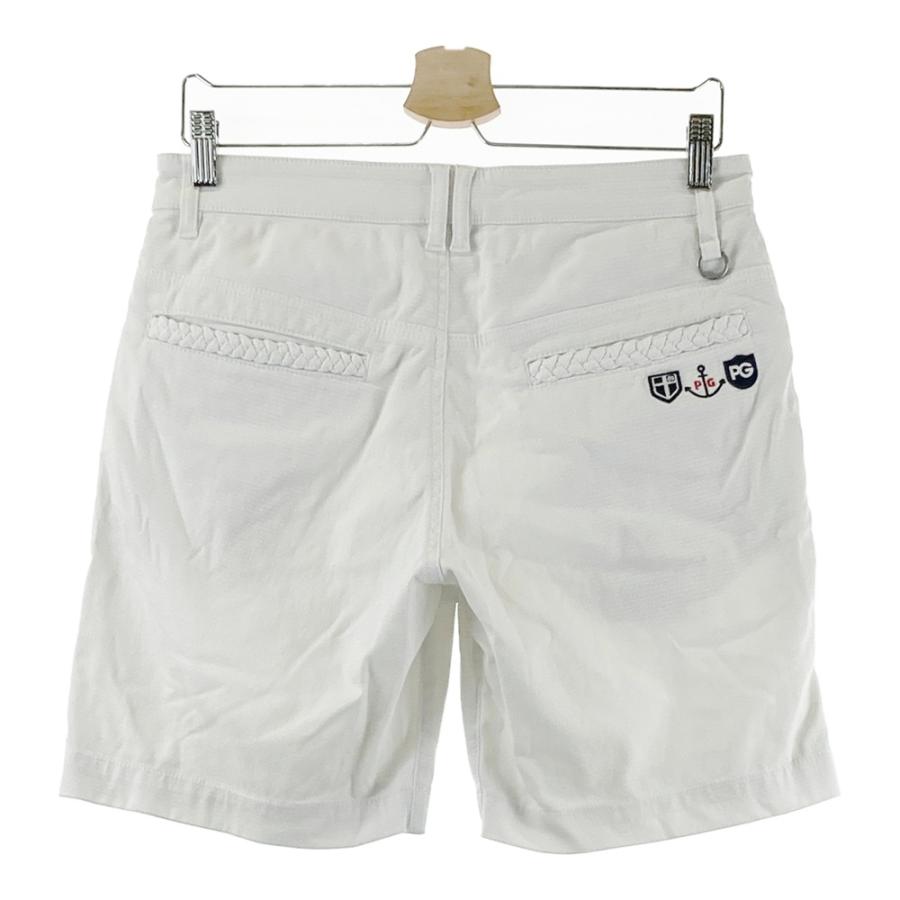 PEARLY GATES ハーフパンツ ホワイト（4）【中古】 PEARLY GATES パーリーゲイツ ハーフパンツ ホワイト系 3 ゴルフウェア