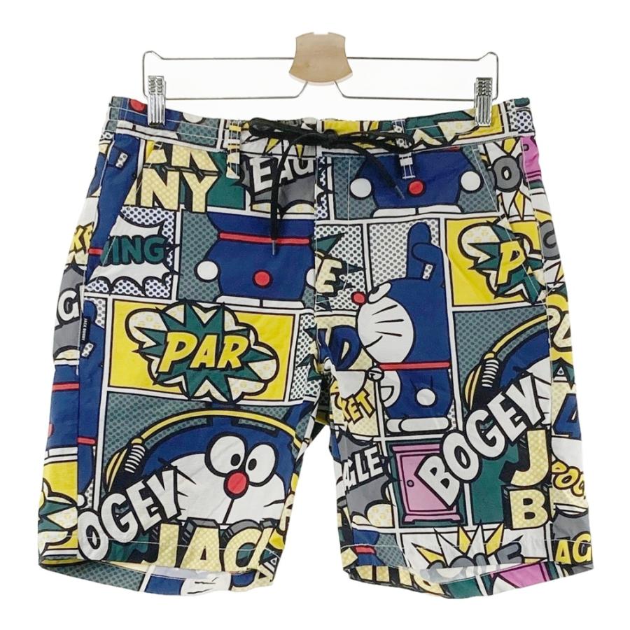 JACK BUNNY ジャックバニー ×ドラえもん ; ナイロン ハーフパンツ