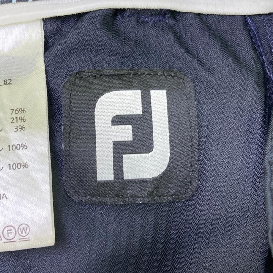 FOOT JOY フットジョイ ストレッチパンツ ネイビー系 M ゴルフウェア