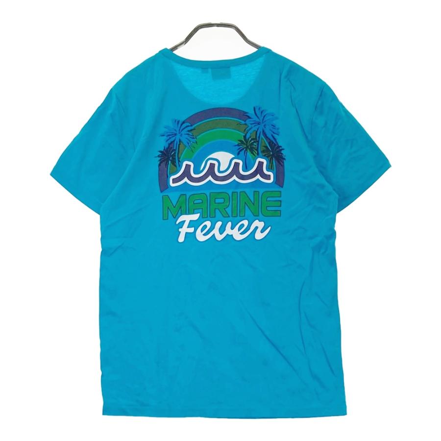【新品・未使用】　muta marine ゴルフTシャツ MUTA MARINE ムータマリン 半袖Tシャツ ブルー系 S ゴルフウェア