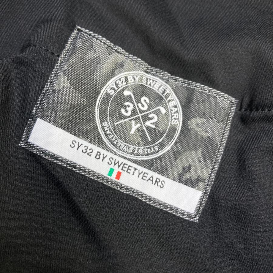 【マット】SY32 GOLF コーデュロイパンツ　ブラック　M ゴルフ SY32 BY SWEET YEARS GOLF エスワイサーティトゥ コーデュロイ パンツ