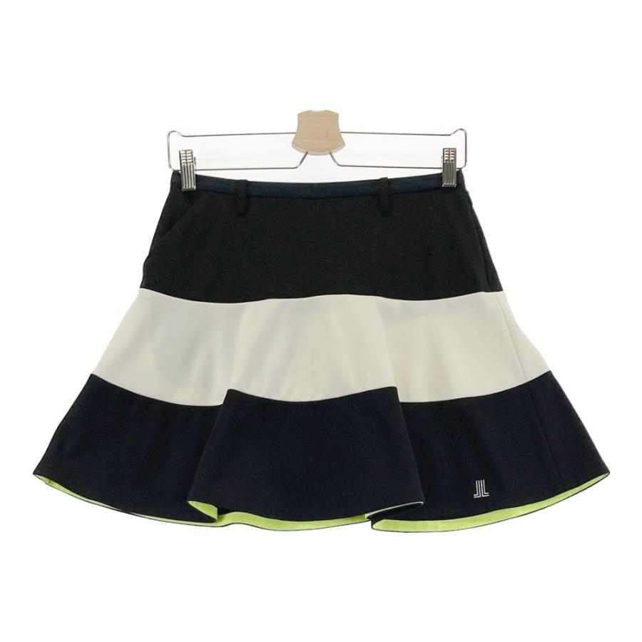 ✨新品未使用✨ゴルフウェア　ランバンスポール　フレアスカート スカート　ブラック LANVIN SPORT ランバン スポール フレアスカート ブラック系 L ゴルフ