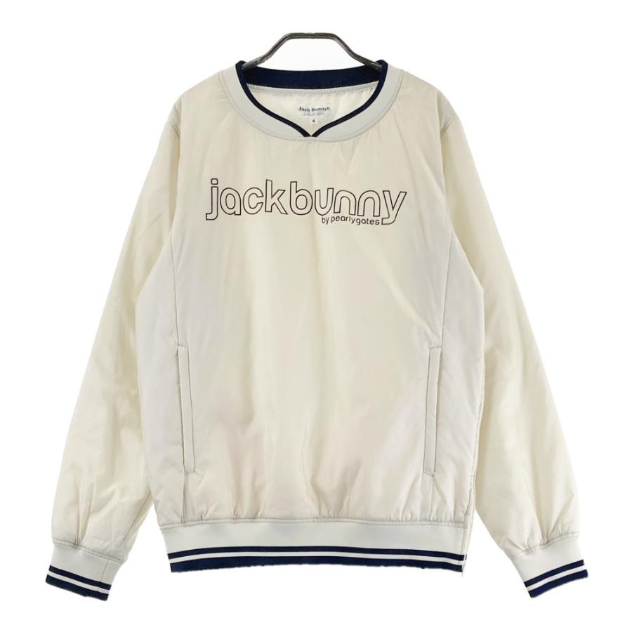 JACK BUNNY ジャックバニー 中綿プルオーバー ホワイト系 4 ゴルフ