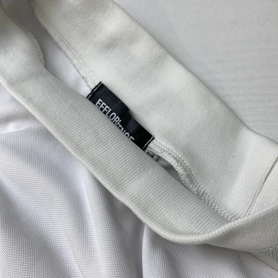 EFFLORESCENCE エフロレッセンス モックネック 半袖Tシャツ ホワイト系