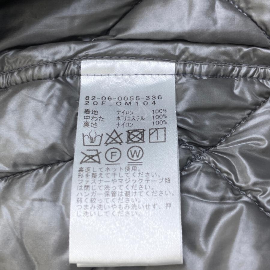 【新品☆未使用】ビームスゴルフ　ベスト　中綿　ニット　グレー　ネイビー　M BEAMS GOLF ビームスゴルフ 中綿ベスト グレー系 M ゴルフウェア