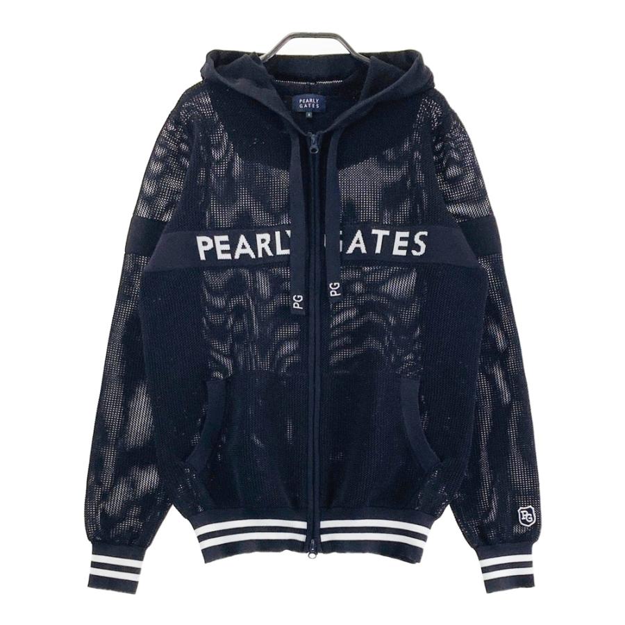 PEARLY GATES パーリーゲイツ メッシュジャケット ネイビー L PEARLY GATES パーリーゲイツ メッシュ ジップジャケット ネイビー系 6
